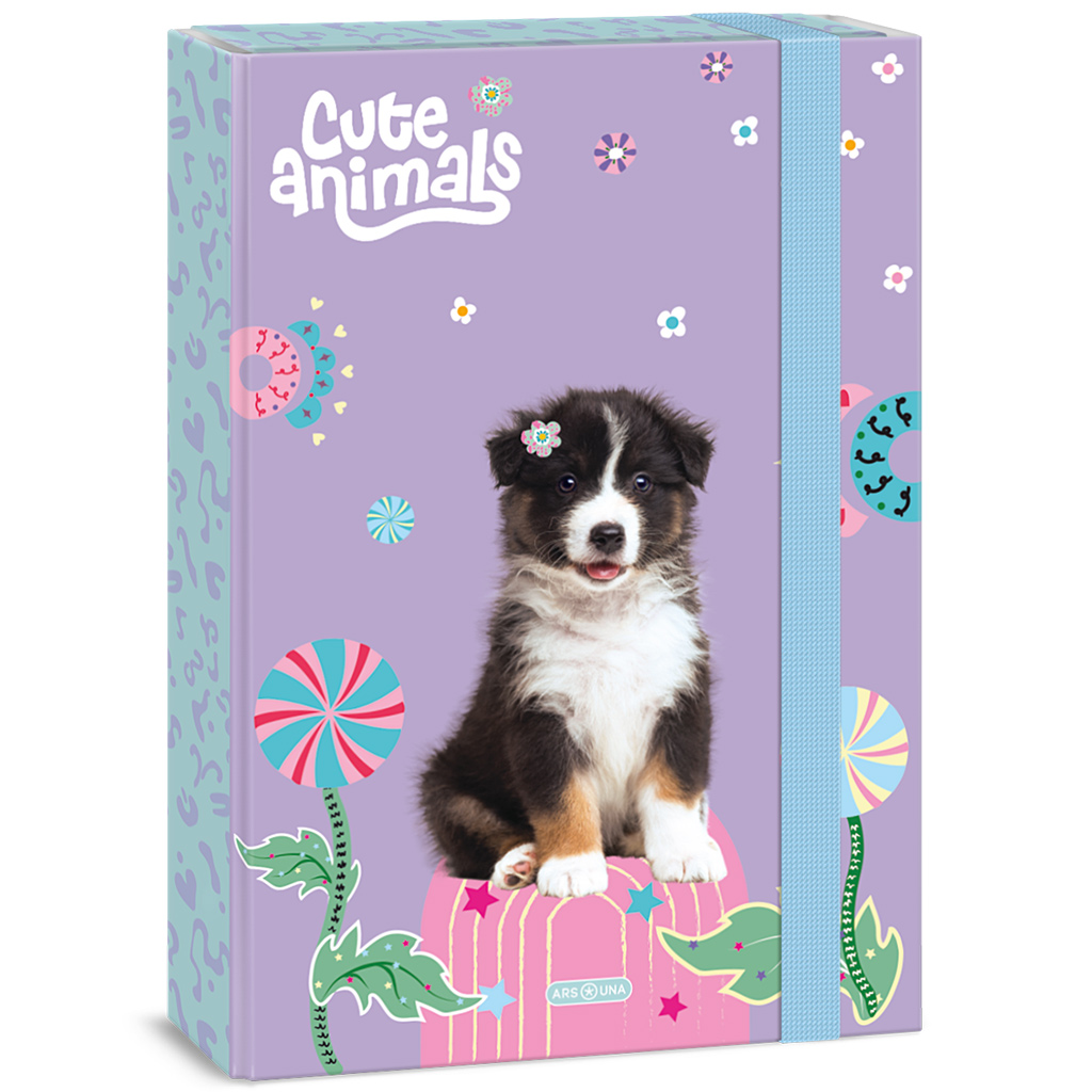 Ars Una: Cute animals - Кутия за тетрадки с австралийско куче A/4 изображение 1