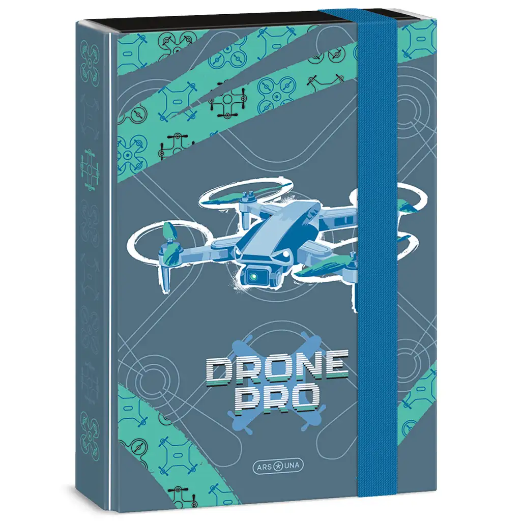 Ars Una Drone Pro гумен тетрадник A/5 изображение 1