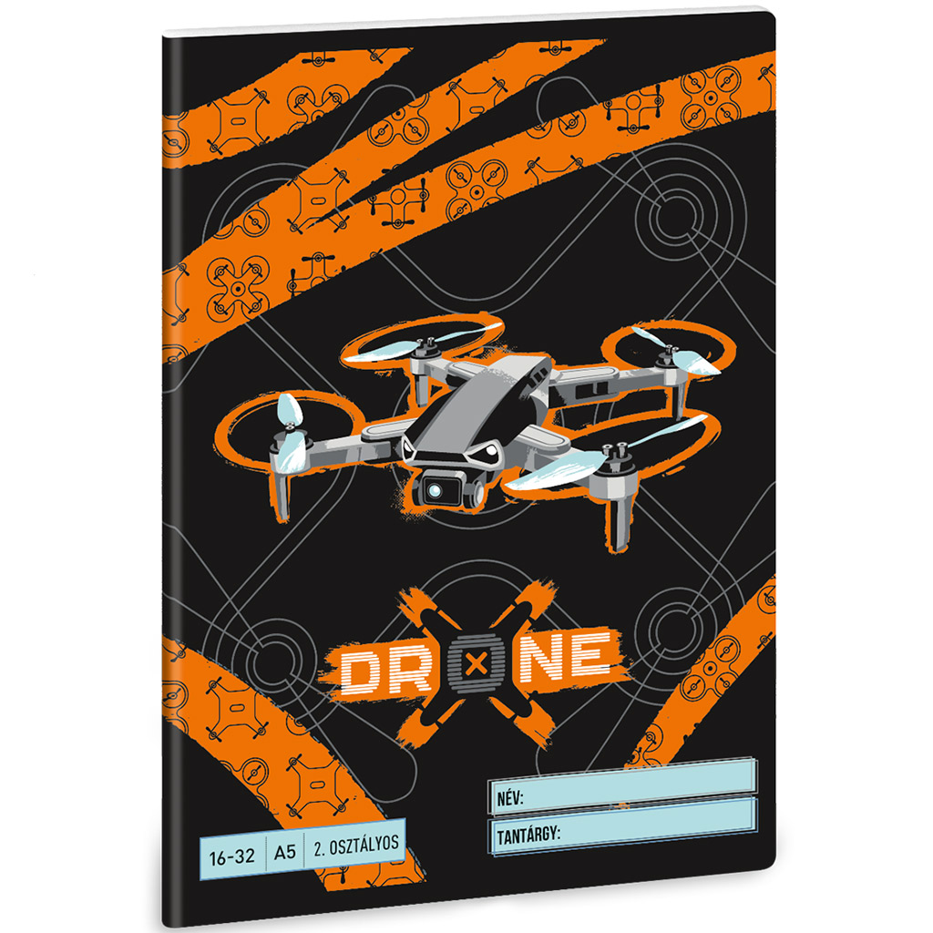 Ars Una: Drone X 2. клас тетрадка A/5 16-32 изображение 1