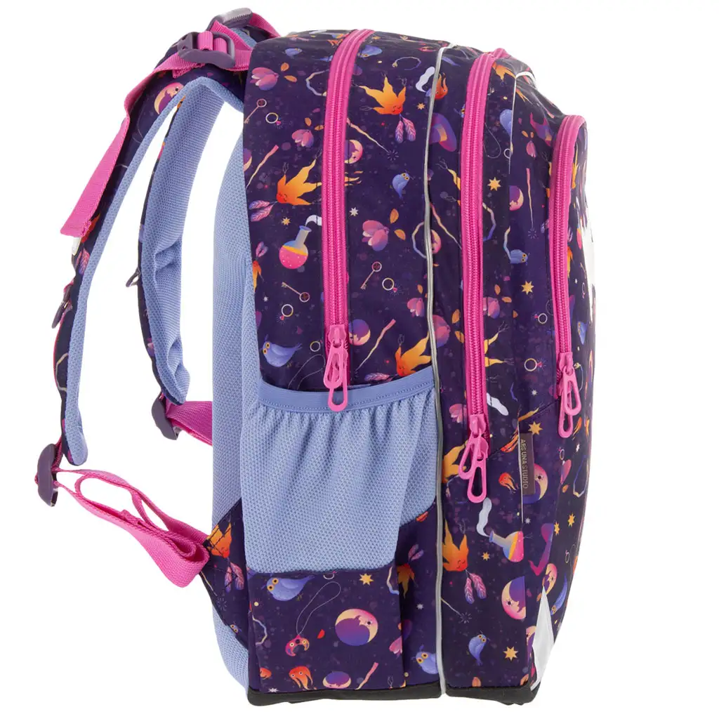 Ars Una: Enchanted ergo-fit закръглен училищен ранец, раница 34x40x21cm изображение 2