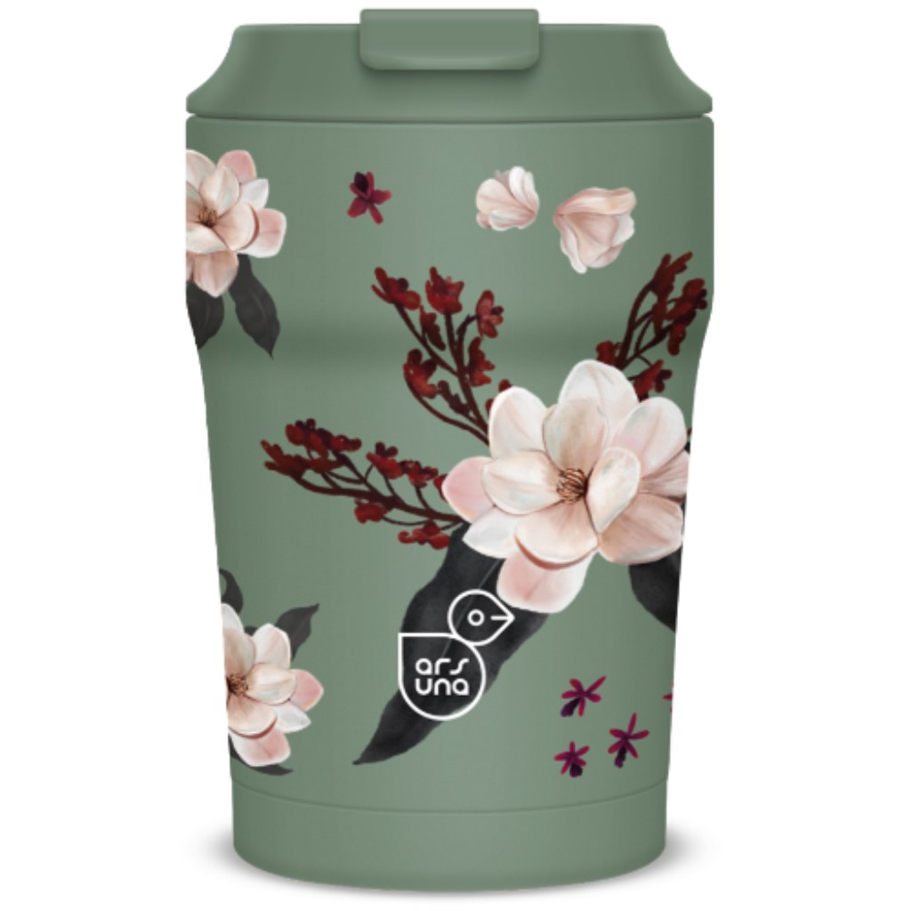Ars Una Flowery Green термо чаша 350ml изображение 1