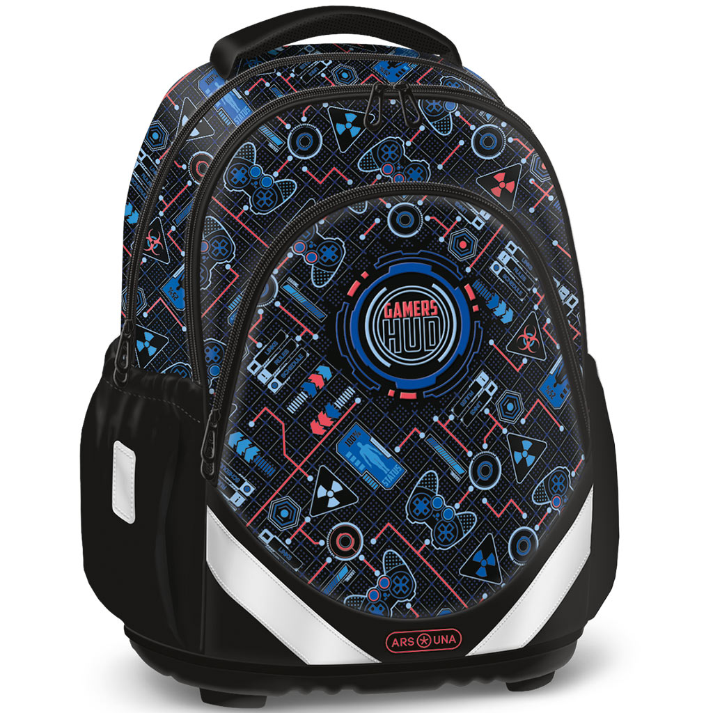 Ars Una: Gamers HUD анатомична раница 33x42x21cm изображение 1