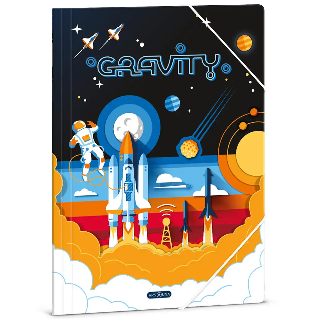 Ars Una: Gravity космически гумен папка A/4 изображение 1