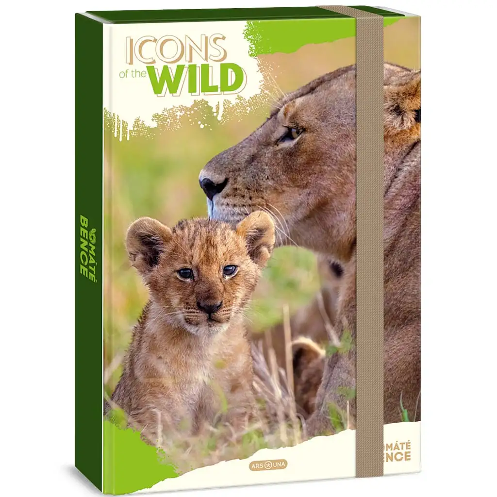 Ars Una: Icons of the Wild Lions A/4 тетрадка кутия изображение 1