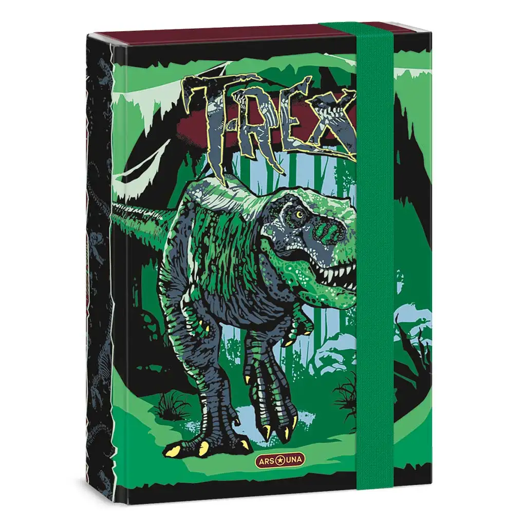 Ars Una: Кутия за тетрадки с T-Rex мотив 16x22x3,5 см изображение 1