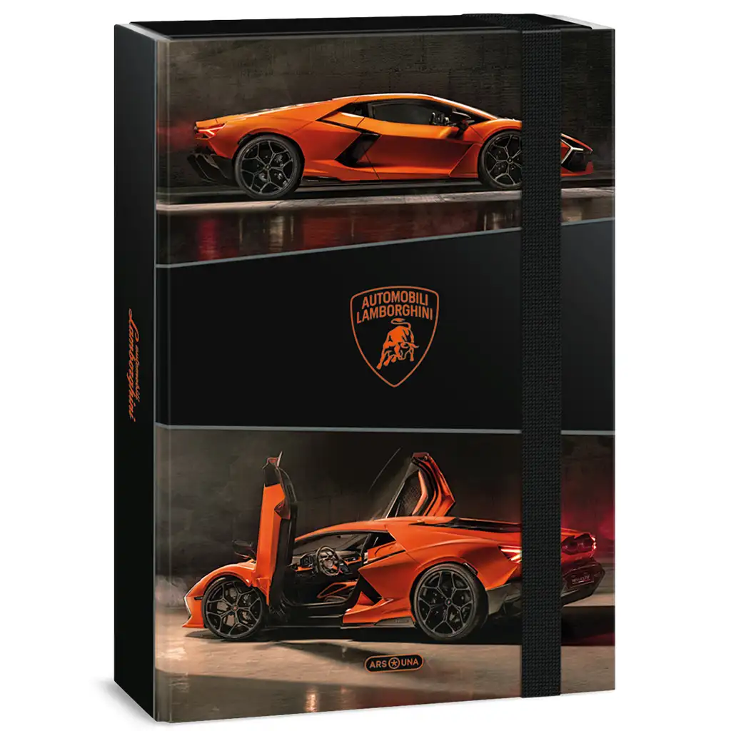 Ars Una Lamborghini гумирана тетрадка A/4 изображение 1