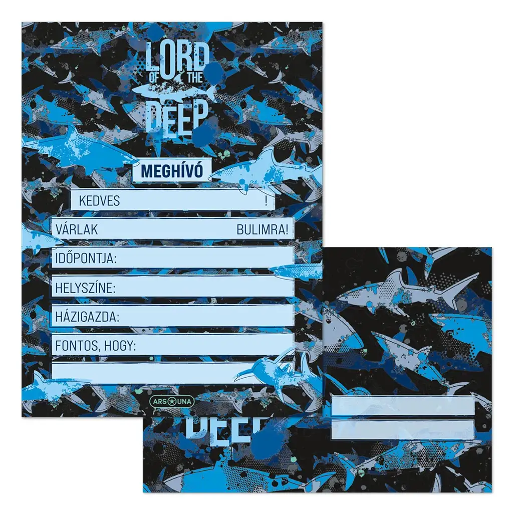 Ars Una: Lord of the Deep 10 броя покани с пликове изображение 1