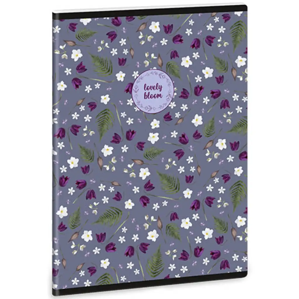 Ars Una: Lovely Bloom Bluebells допълнителен капак квадратен тетрадка A/5 изображение 1