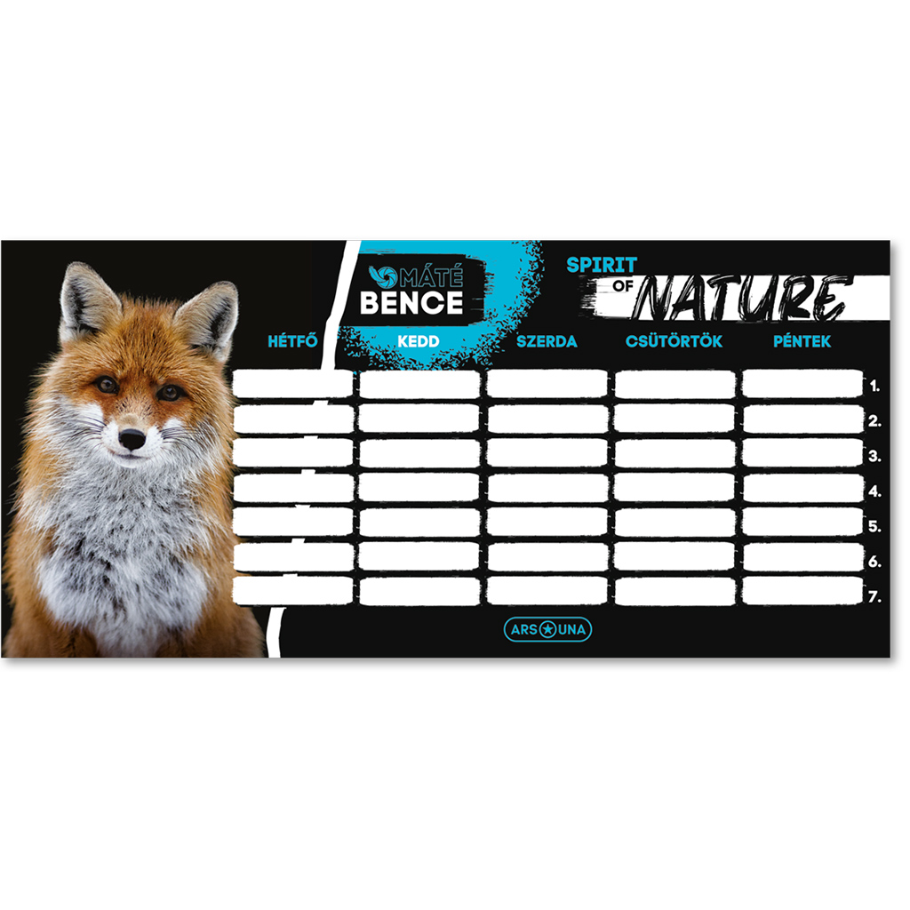 Ars Una: Мате Бенце Духът на природата - Лисичка едностранен, двустранен график изображение 1