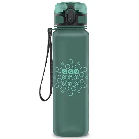 Ars Una: Матово бордо-зелено BPA-free бутилка 600ml изображение 1