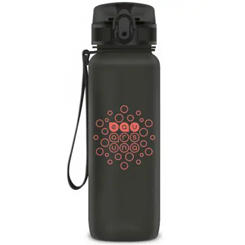 Ars Una: Матово тъмносиво BPA-free шише 800ml изображение 1