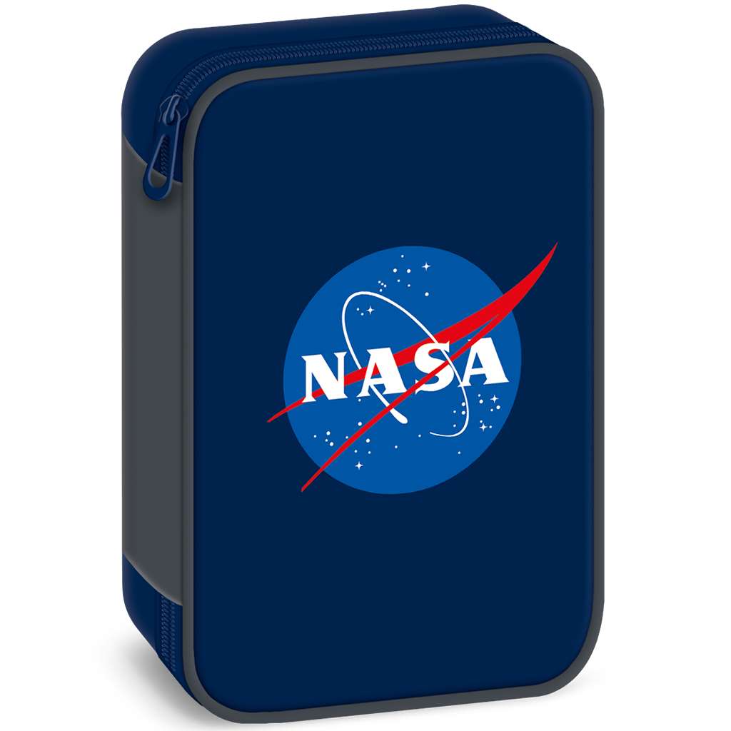 Ars Una: NASA синьо многоетажно несесер 15,5x22,5x4,5 см изображение 1