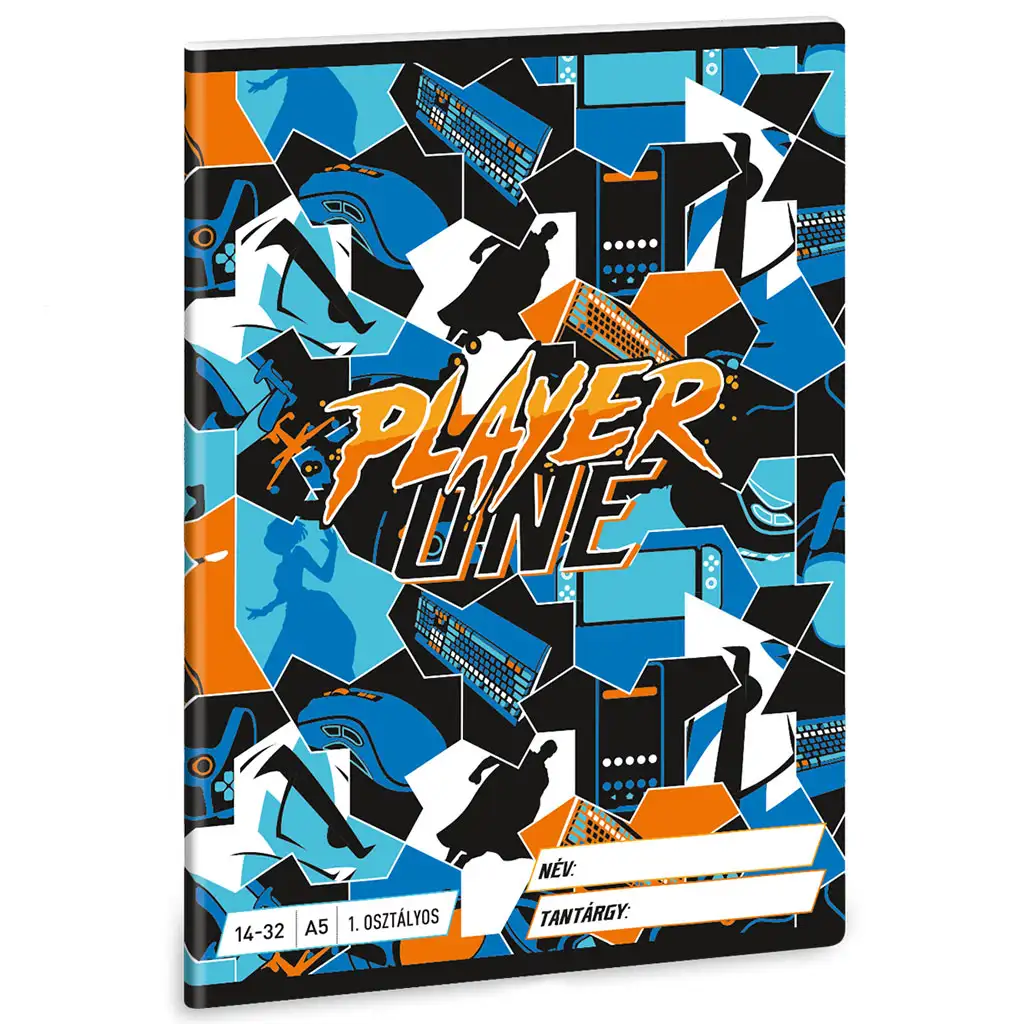 Ars Una: Player One тетрадка за 1. клас с линии A/5 изображение 1