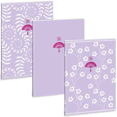 Ars Una: Soft Touch Purple Spring екстра капков симпъл тетрадка A/4 изображение 1