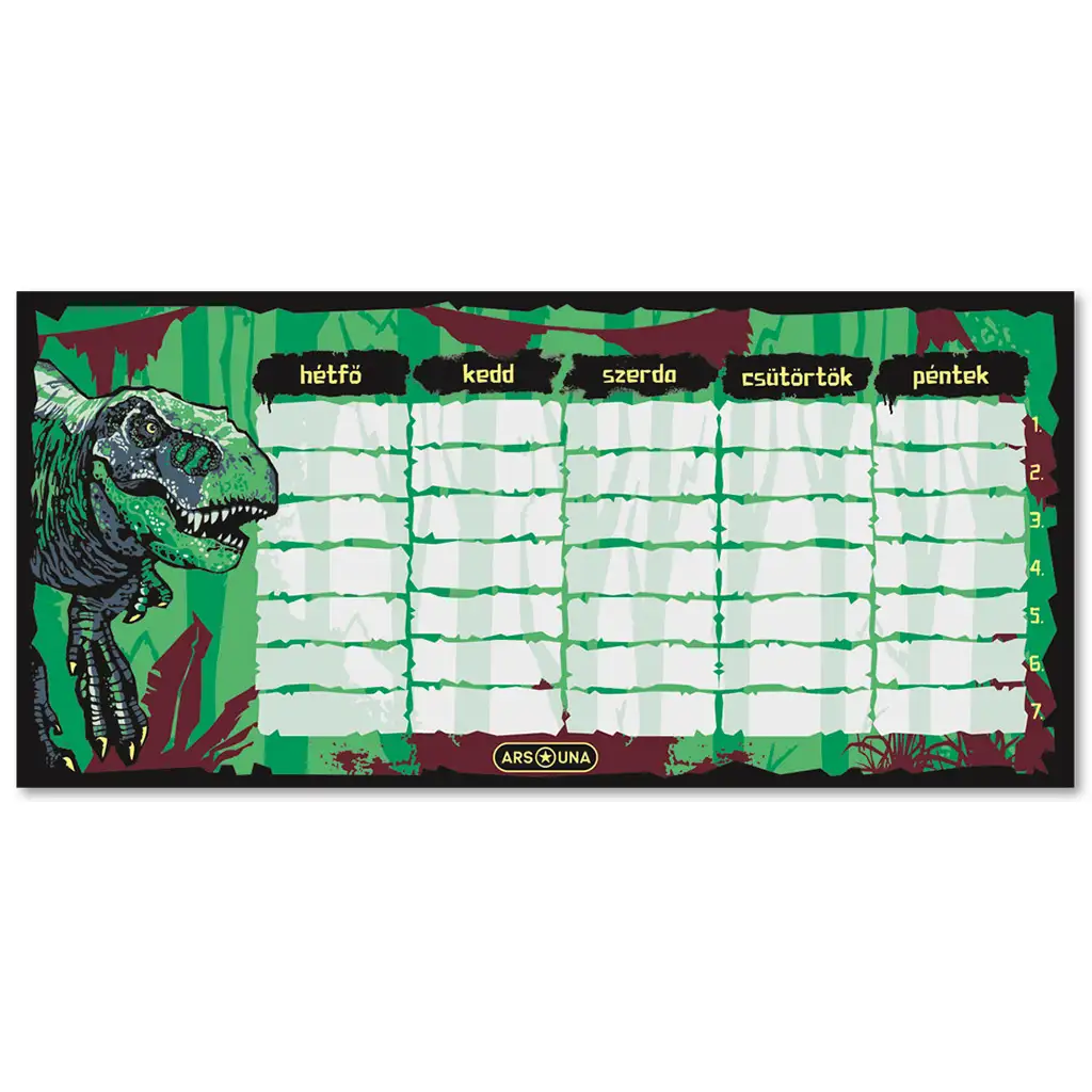 Ars Una: T-Rex динозавърски двустранен часовник изображение 1