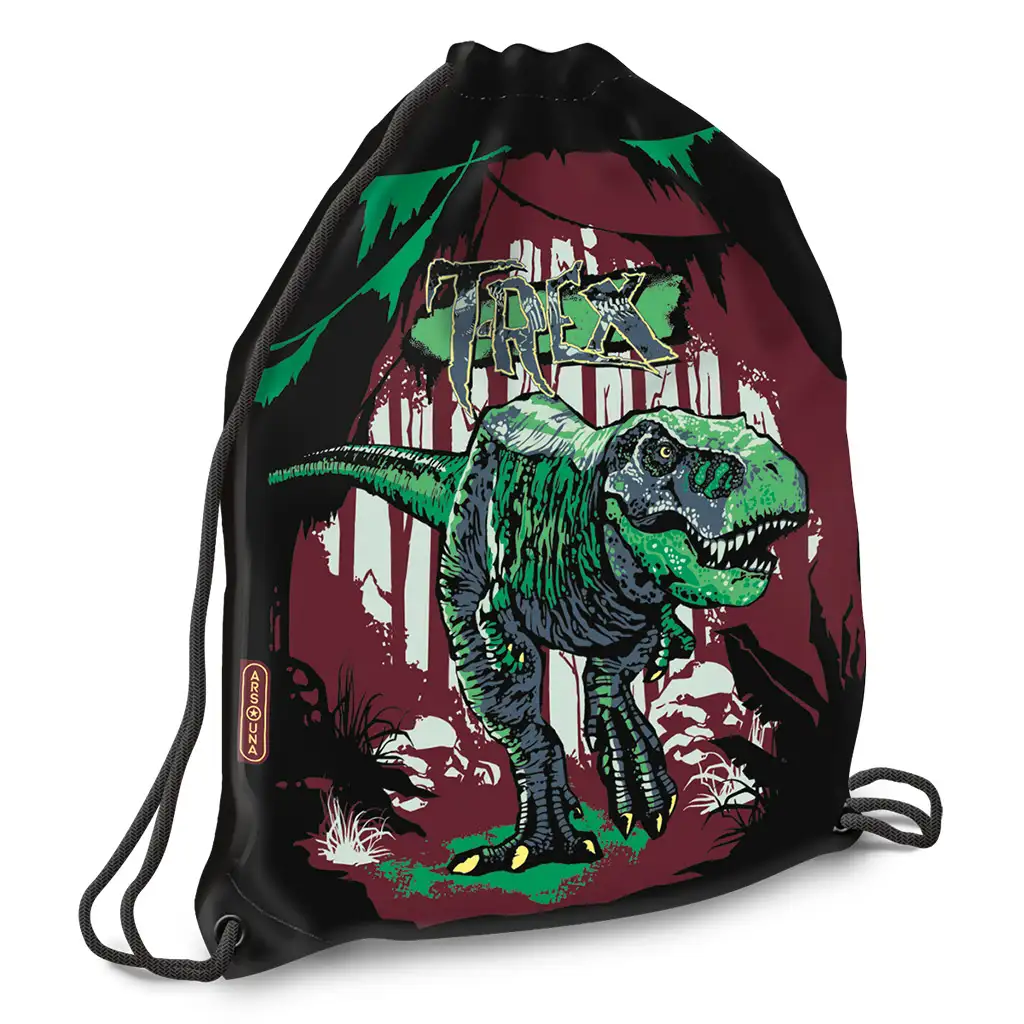 Ars Una: T-Rex раница, спортна чанта 32x42см изображение 1