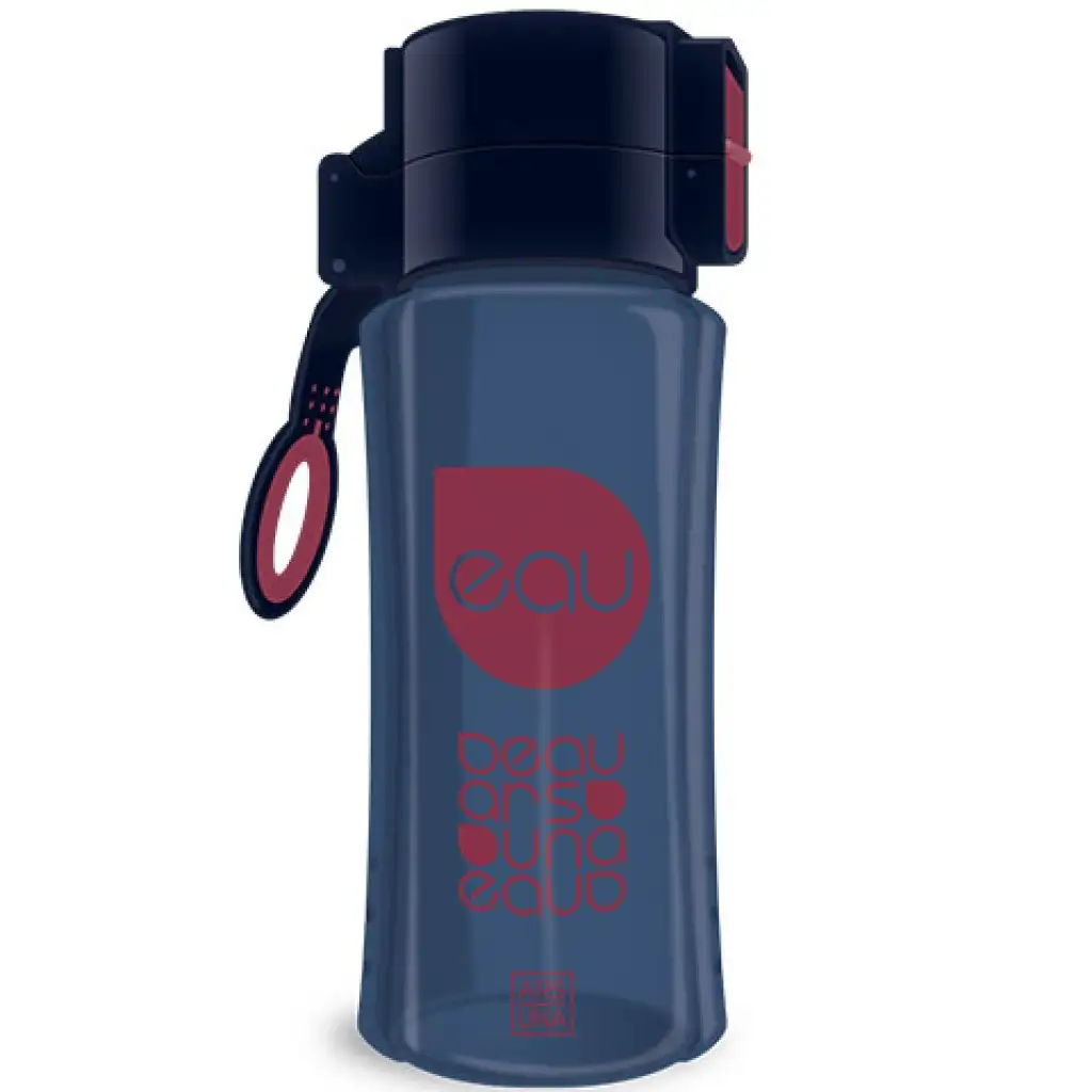 Ars Una: Тъмен сив BPA свободен бутилка 450ml изображение 1