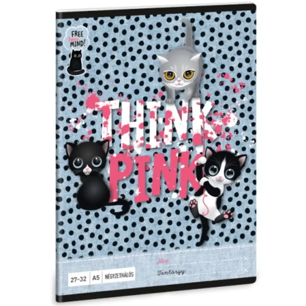 Ars Una: Think Pink каре тетрадка A/5 27-32 изображение 1