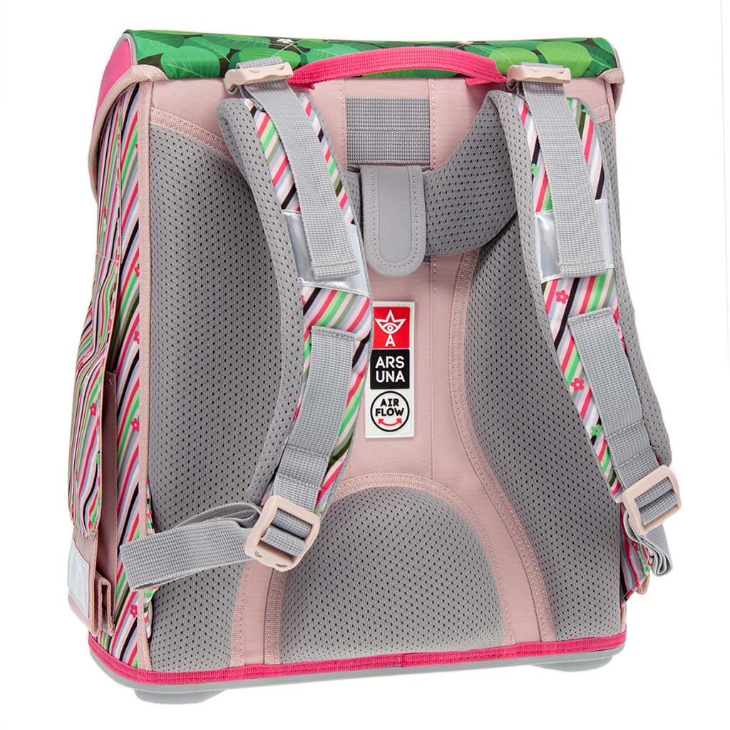 Ars Una: Think Pink компактен ергономичен ранец с магнитно закопчаване, раница 33x41x24cm изображение 2