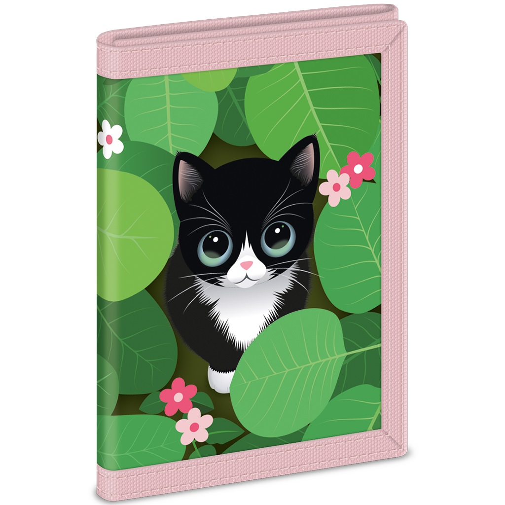 Ars Una: Think Pink котешки портфейл 9x12,5x2cm изображение 1