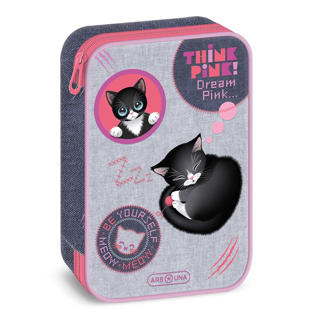 Ars Una: Think Pink многоетажен несесер 15,5x22,5x4,5cm изображение 1
