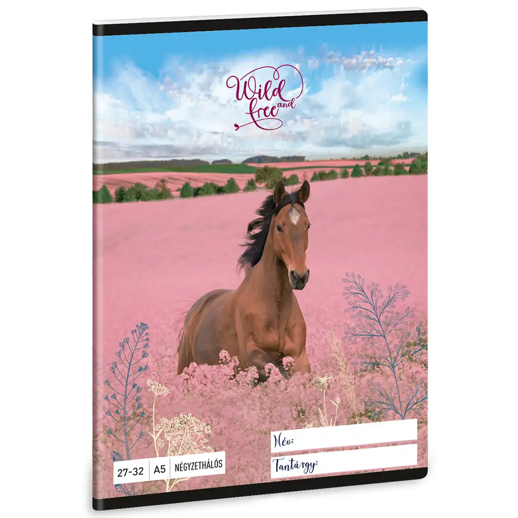 Ars Una: Wild and Free конен квадратен тетрадка A/5 изображение 1
