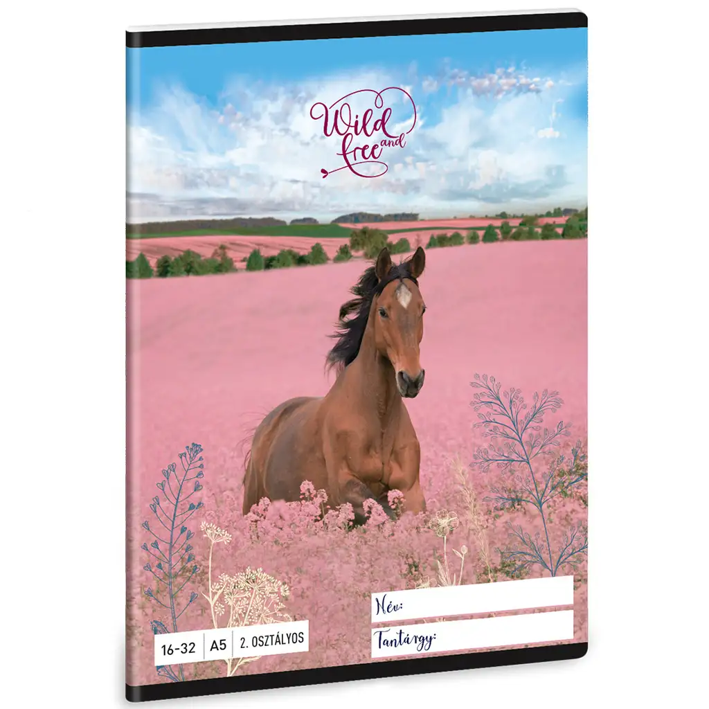 Ars Una: Wild and Free конен тетрадка за 2. клас A/5 изображение 1