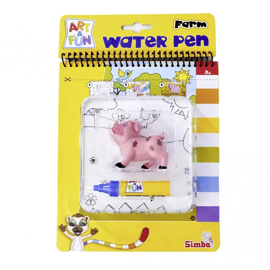 Art&Fun: Рисуване с вода на фермата креативна игра - Simba Toys изображение 1