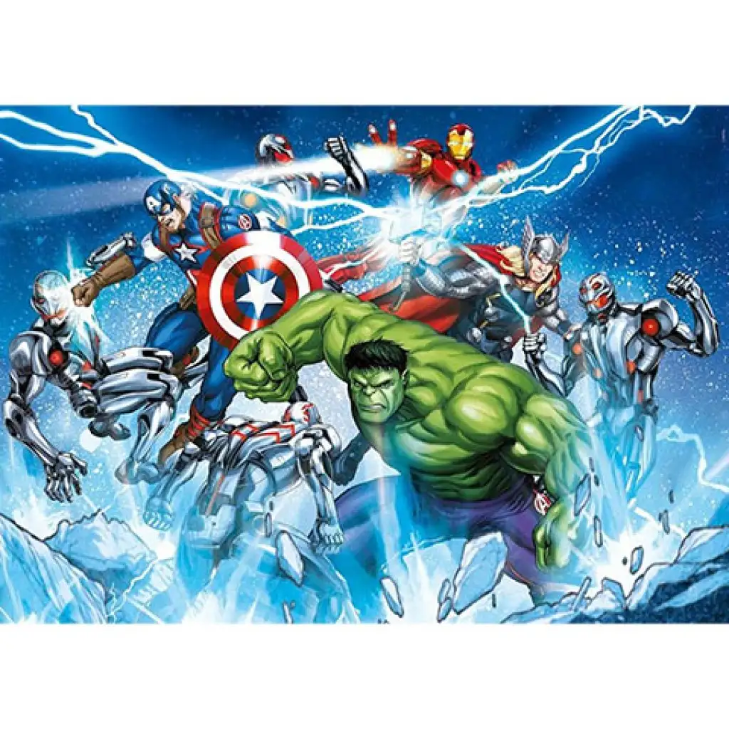Avengers 104 части Super Color пъзел - Clementoni изображение 2