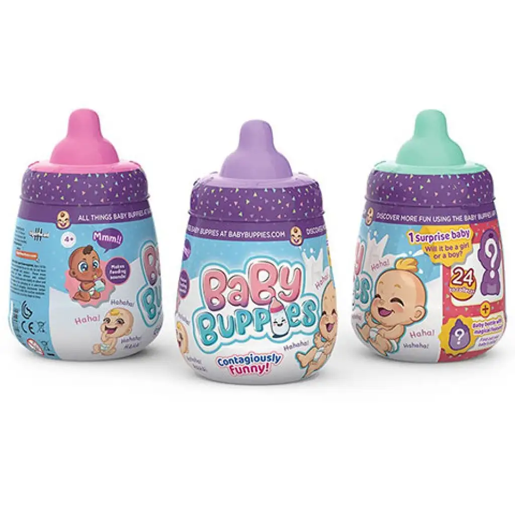 Baby Buppies: Изненадваща смееща се кукла изображение 1