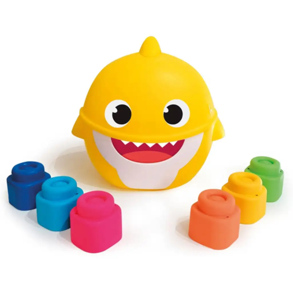 Baby Shark строителни блокчета в кутия - Clementoni изображение 2