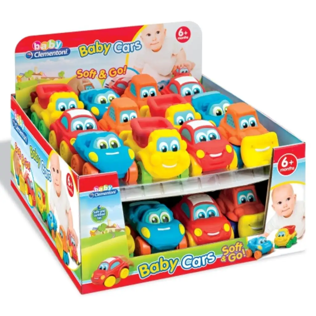 Baby Soft & Go Меки играчки колички в различни варианти - Clementoni изображение 3