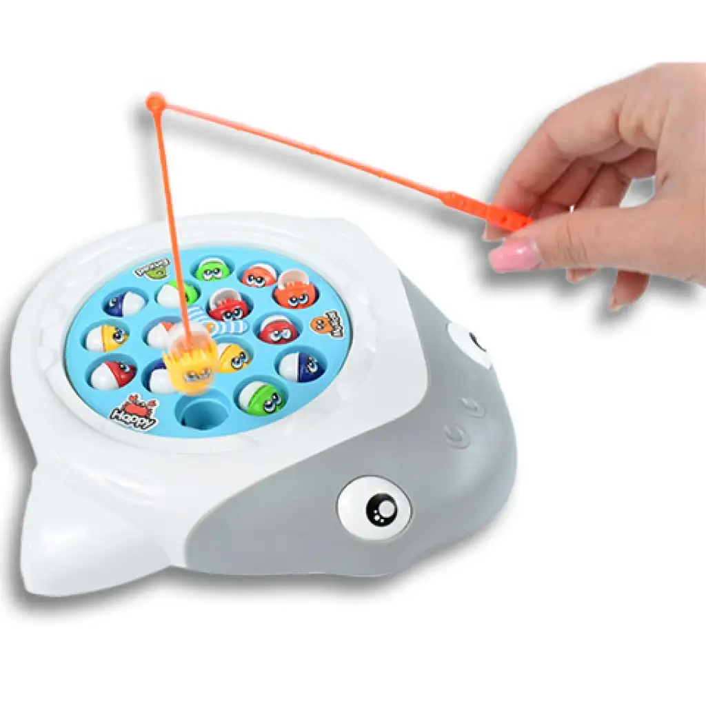 BabyFish: Риболовна игра с акули с електрическо въртене и звук изображение 5