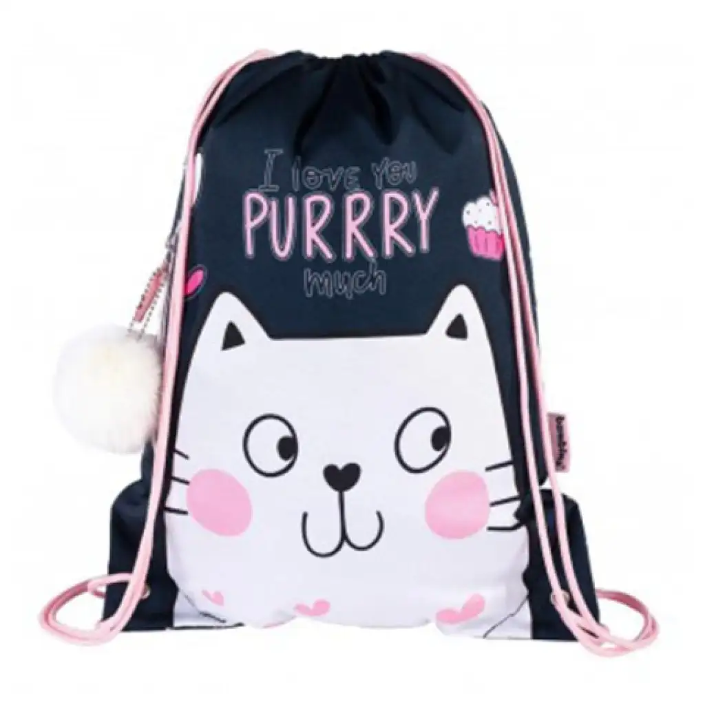 Bambino Kitty чанта за спорт с котенце, спортна чанта 43x34см изображение 1