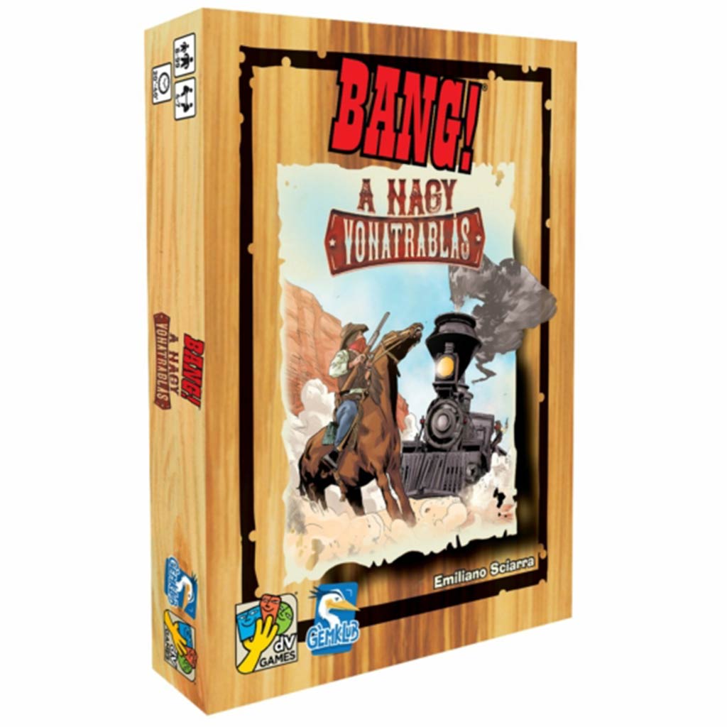 Bang! Голямото влаково обиране настолна игра изображение 1