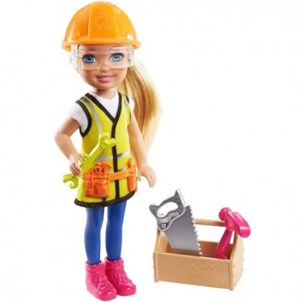 Барби: Челси архитектурна кариера кукла 15см - Mattel изображение 2