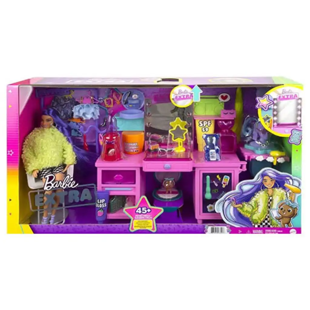 Барби: Екстравагантна тоалетна стая с кукла - Mattel изображение 1