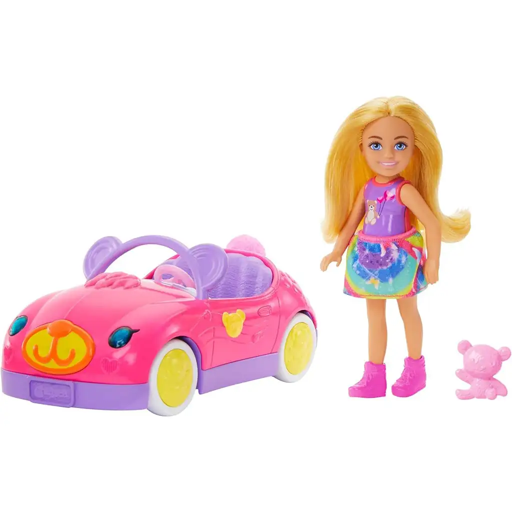 Барби: Кабриолет на Челси с мечета - Mattel изображение 3
