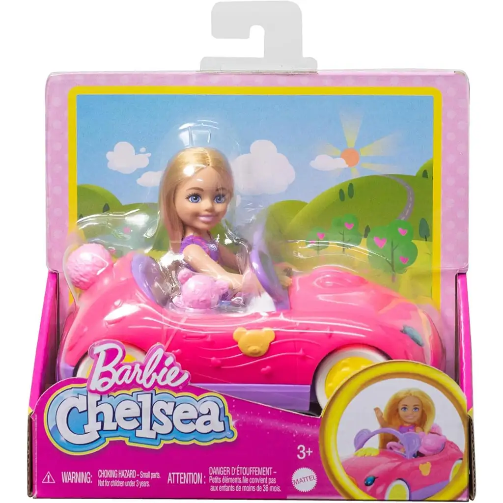 Барби: Кабриолет на Челси с мечета - Mattel изображение 1