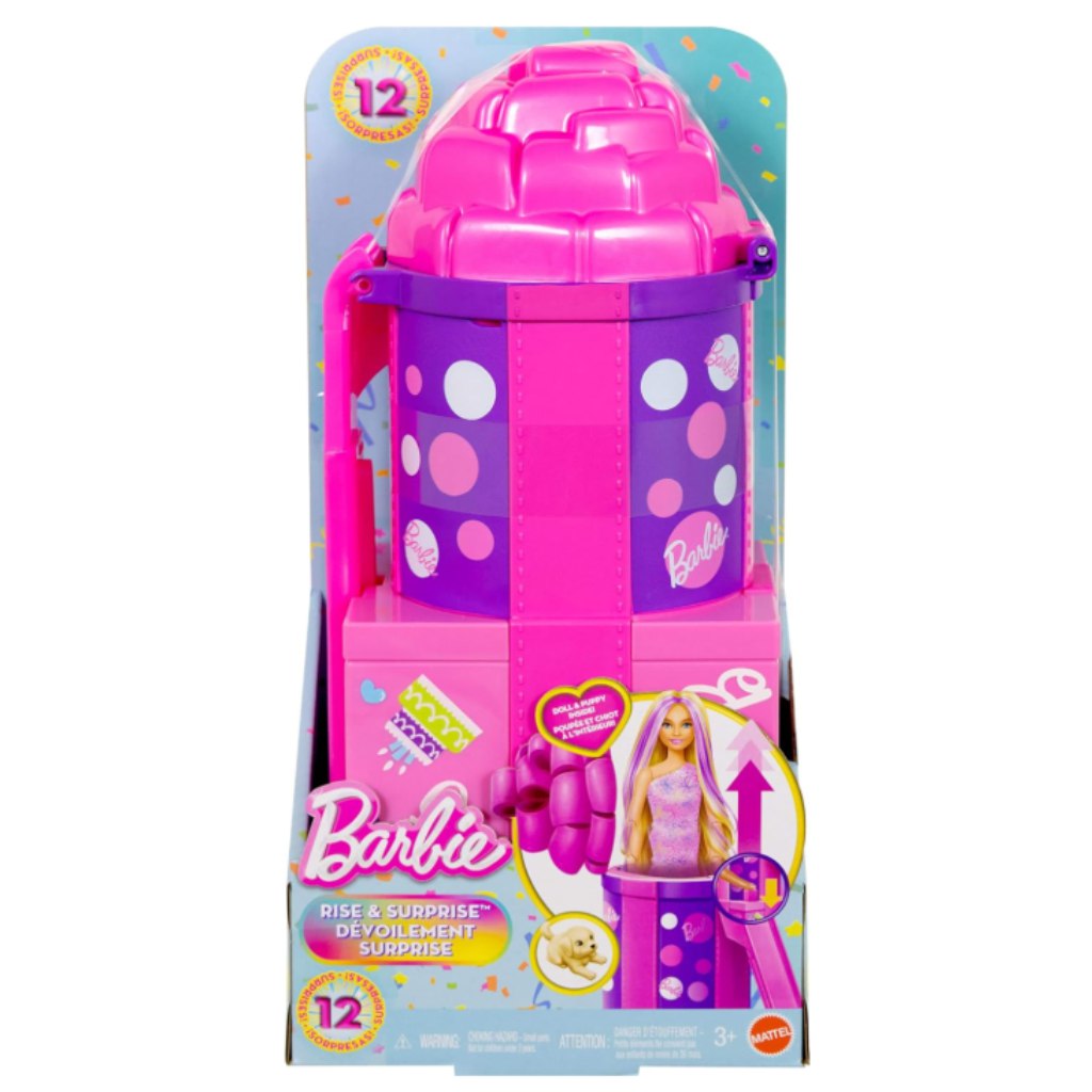 Барби парти разкритие изненада комплект с пързалка - Mattel изображение 1