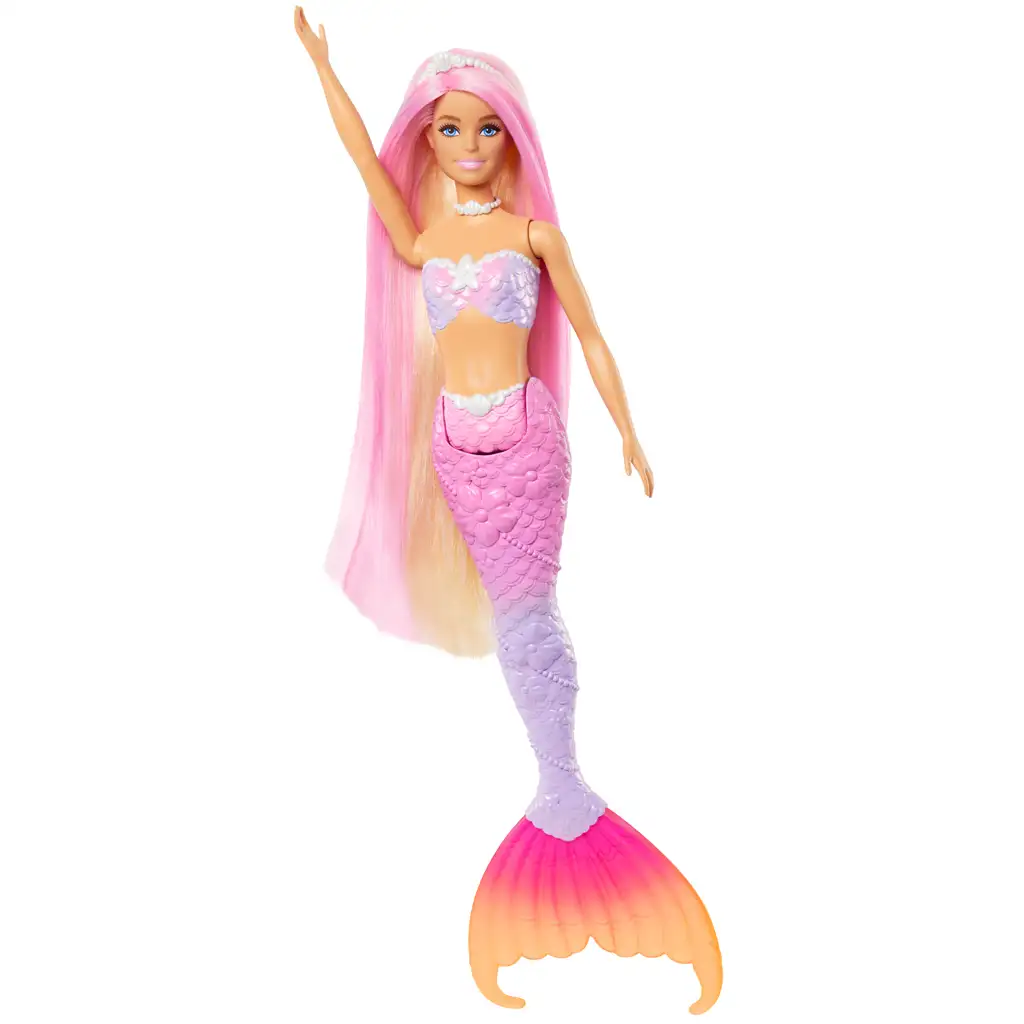 Барби: Променяща цвета русалка с аксесоари - Mattel изображение 3