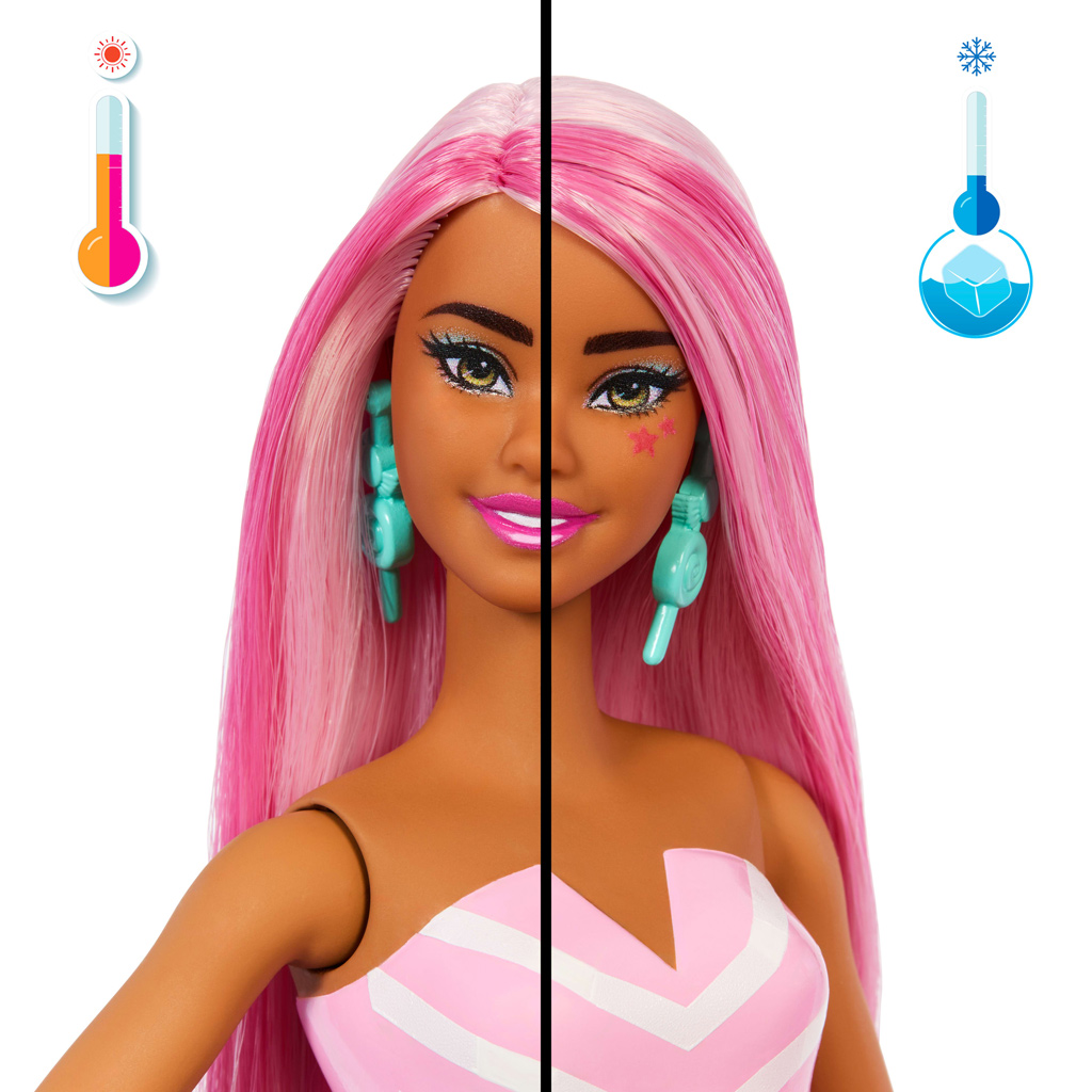 Барби: Слайм разкритие ароматен шейкър - Розов - Mattel изображение 3