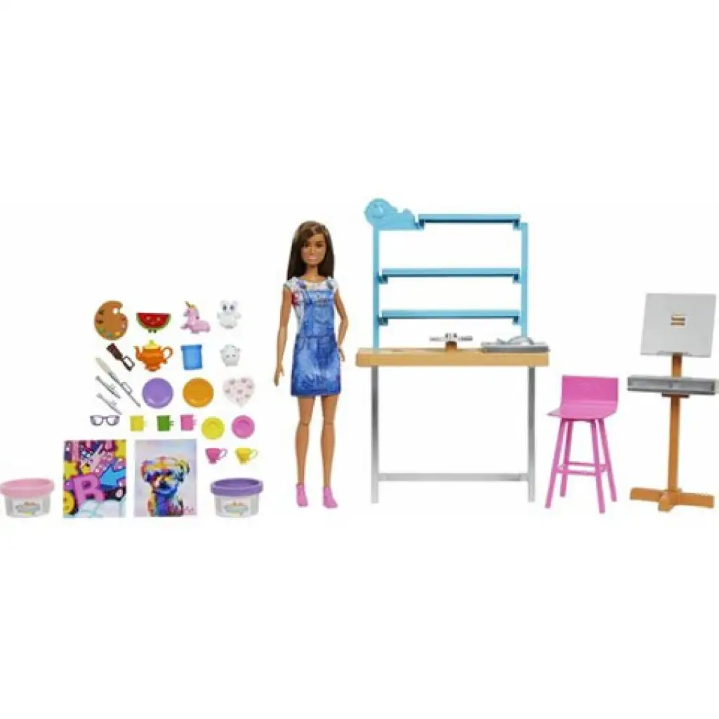 Барби: Студио за релаксация с кукла - Mattel изображение 2