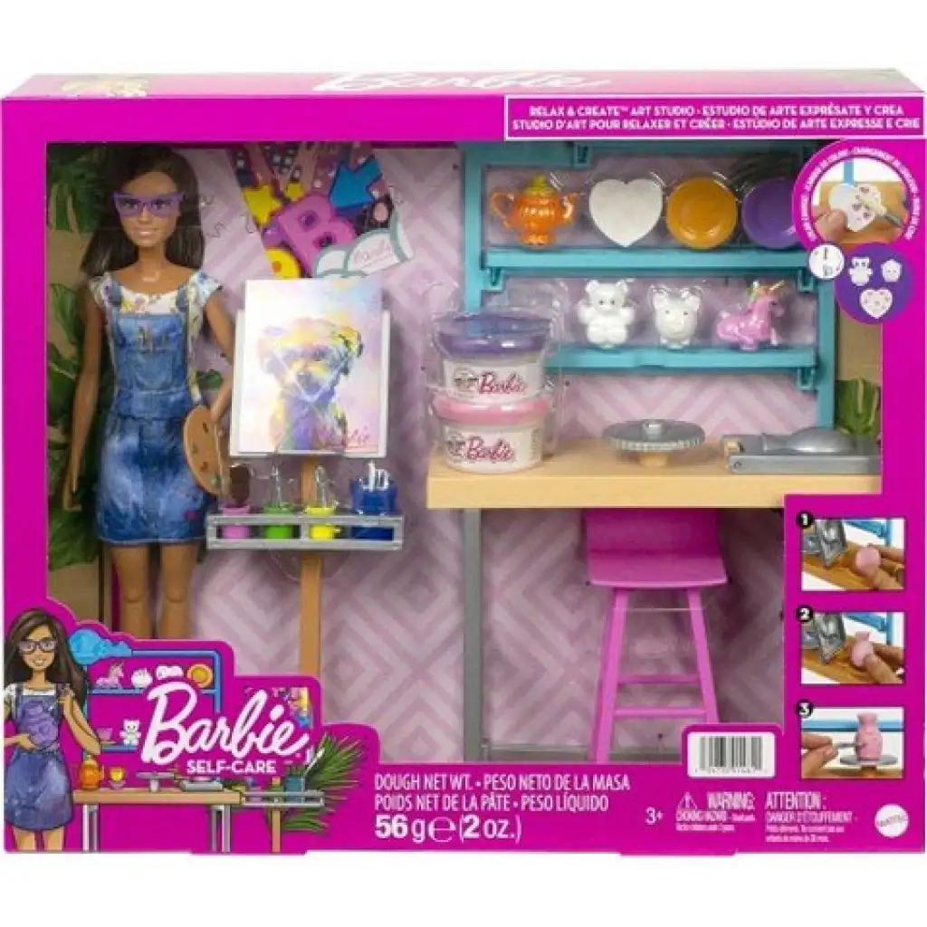Барби: Студио за релаксация с кукла - Mattel изображение 1