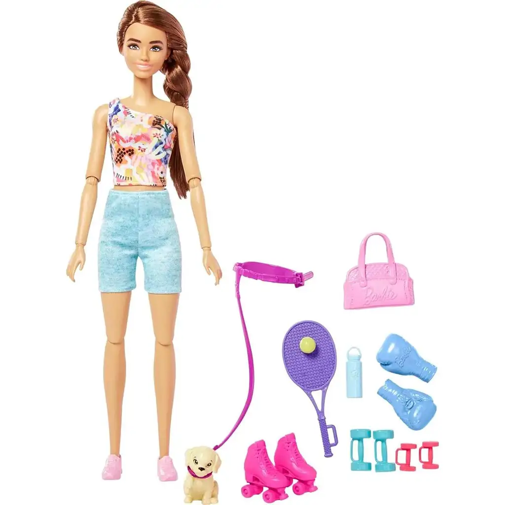 Барби: Тенисистка Барби с аксесоари - Mattel изображение 2