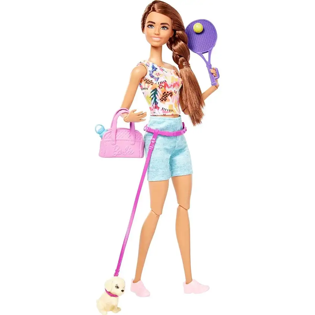 Барби: Тенисистка Барби с аксесоари - Mattel изображение 3