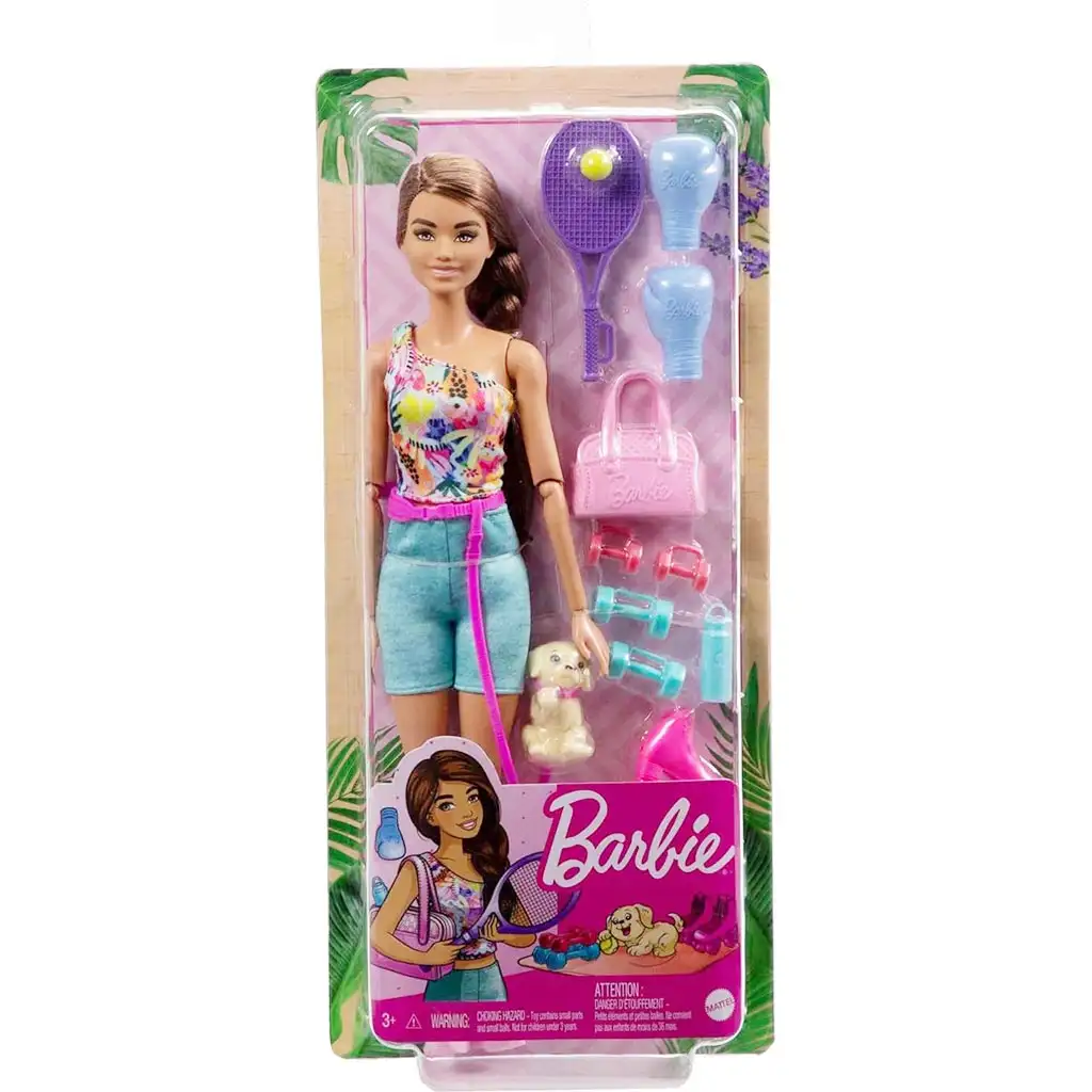 Барби: Тенисистка Барби с аксесоари - Mattel изображение 1
