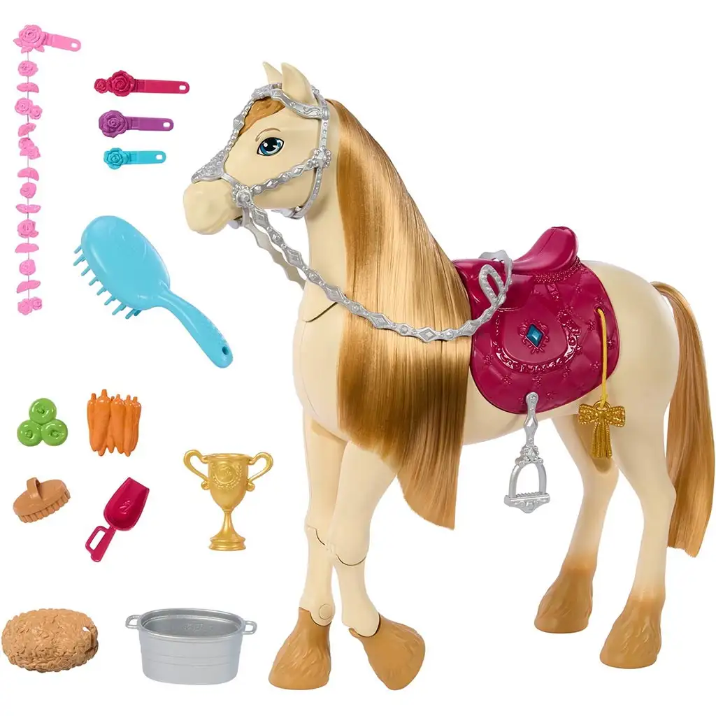 Барби: Великолепен Торнадо Кон - Mattel изображение 2