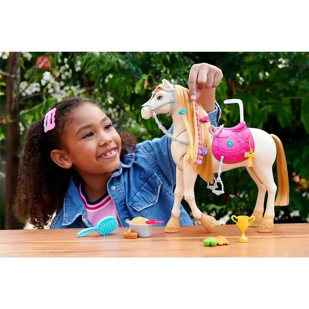 Барби: Великолепен Торнадо Кон - Mattel изображение 4
