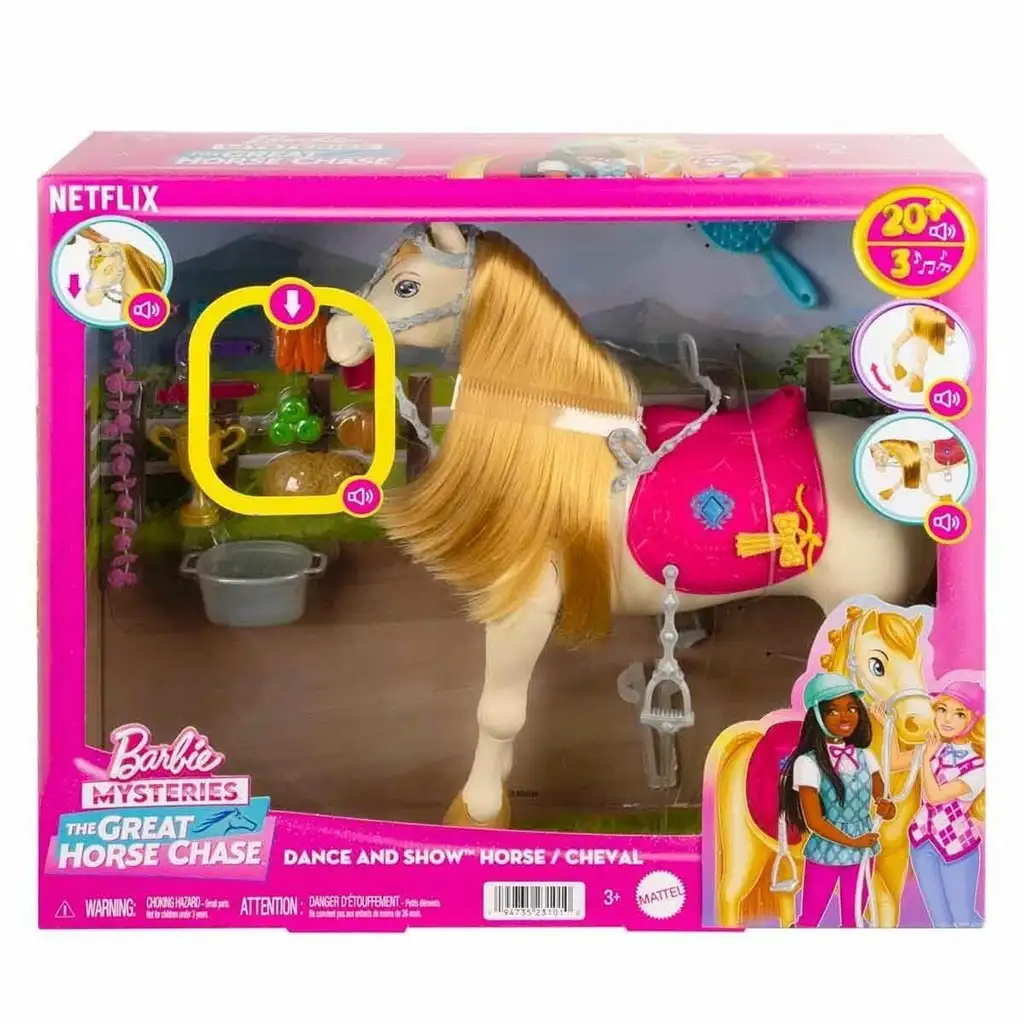 Барби: Великолепен Торнадо Кон - Mattel изображение 1